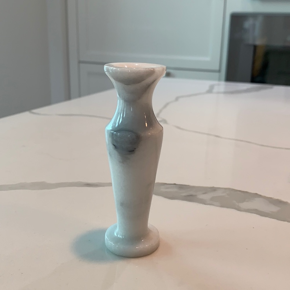 Marble bud vase